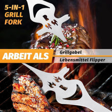 5-in-1 Fleischgabel Grillgabel Grill Geschenke für Männer