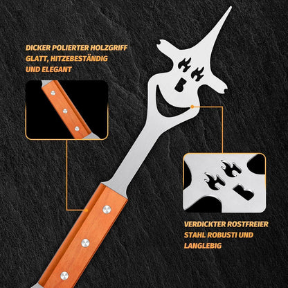 5-in-1 Fleischgabel Grillgabel Grill Geschenke für Männer