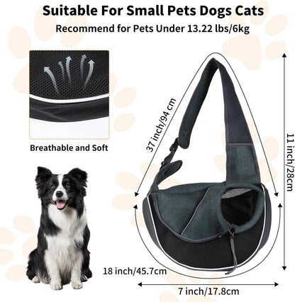 Lyneun Hundetragetasche 6kg Tragbar Atmungsaktives Mesh