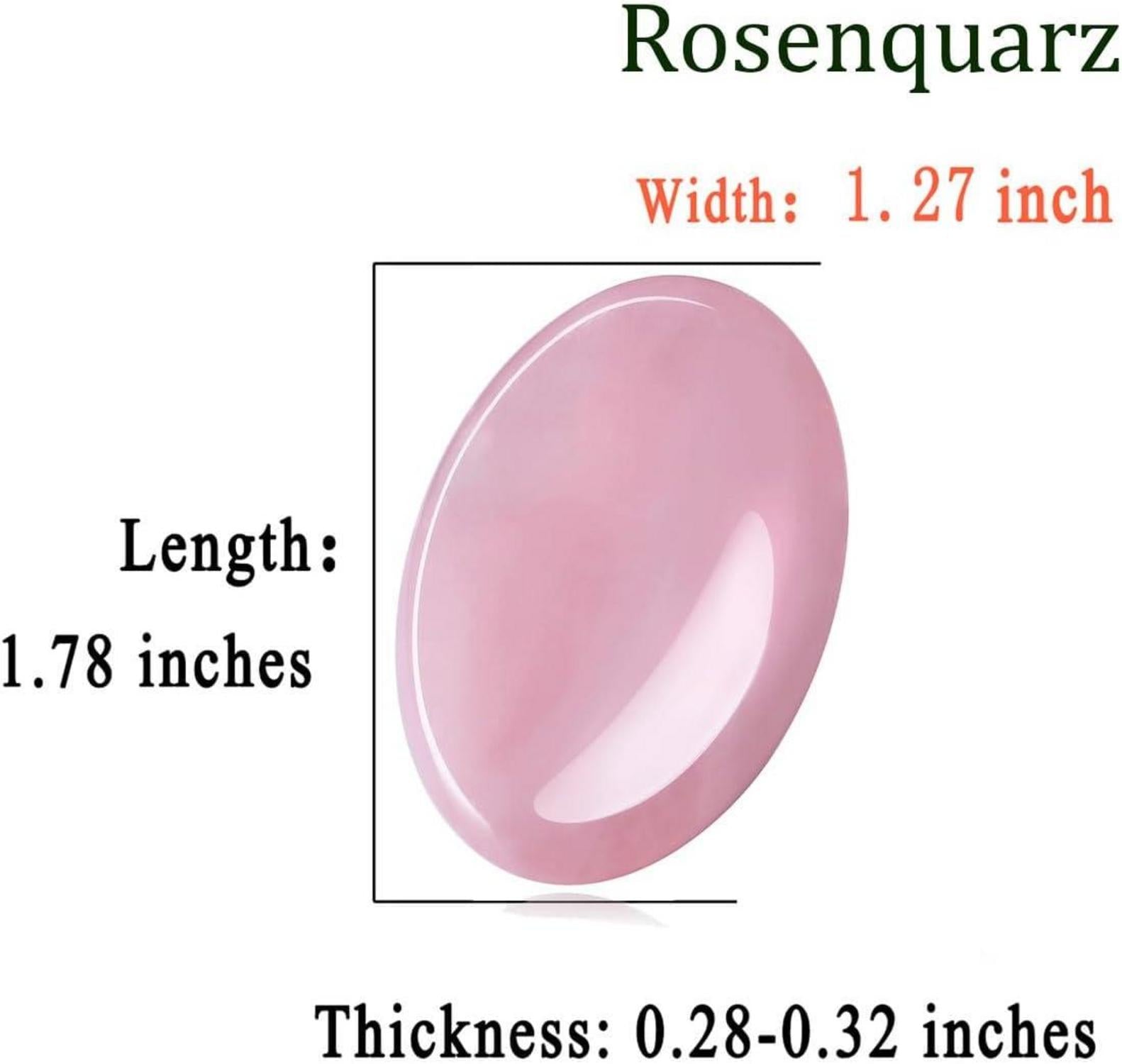 Rosenquarz Kristalle Sorgenstein natürlicher Heilstein