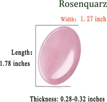 Rosenquarz Kristalle Sorgenstein natürlicher Heilstein