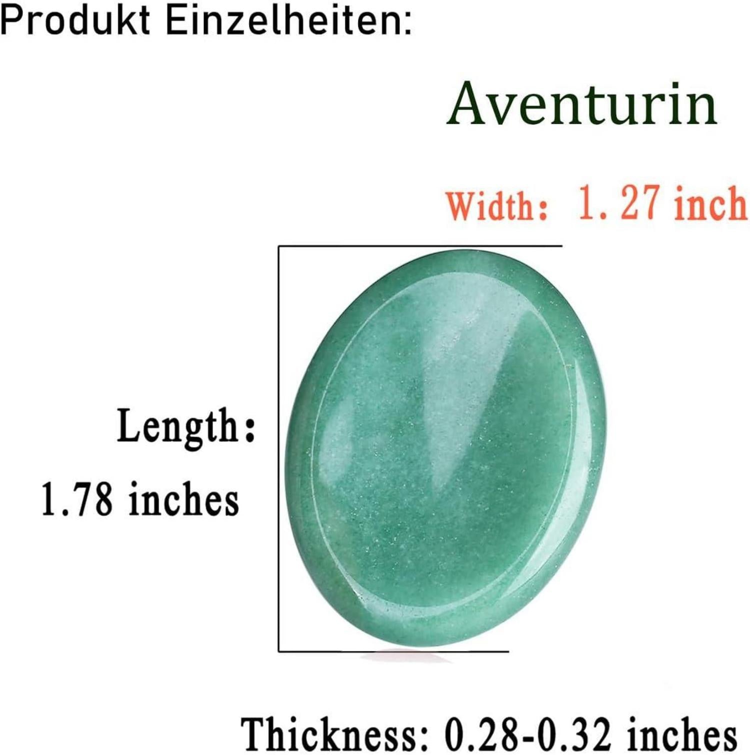 Grüner Aventurin Kristall Sorgenstein für Stress Relief und