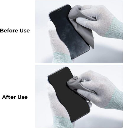 6er Set Mikrofaser Reinigungstücher für Kamera Objektiv Display Tablet