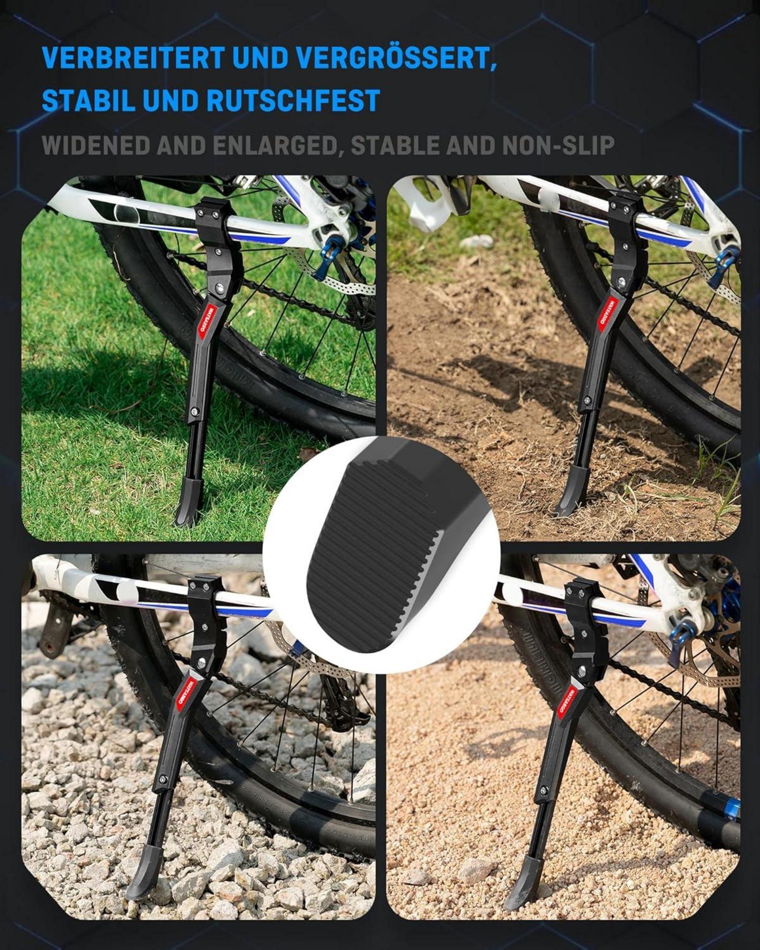 Fahrradständer 24–29 Zoll Höhenverstellbarer Montainbike Ebike Rennrad