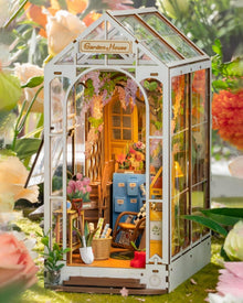 Rolife DIY Miniatur Haus 3D Puzzle Buchstützen Buch Nook Kit