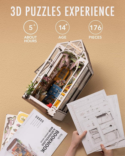 Rolife Book Nook Kit DIY Miniatur Haus 3D Holz Puzzle
