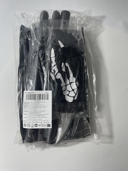 Sensenmann Kostüm Herren Set Halloween Gruselig 4er 120-190CM Unisex Erwachsene
