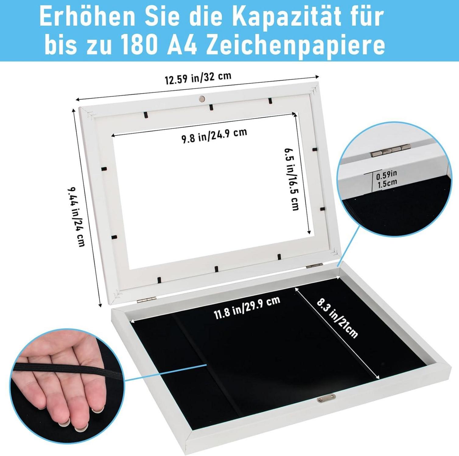 Bilderrahmen A4 Kinderzeichnungen Kunstbilderrahmen öffnen