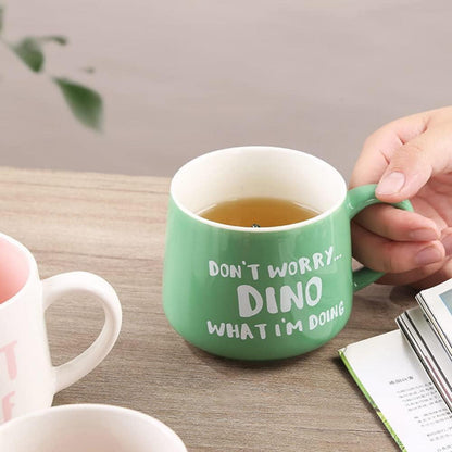 Dinosaurier Keramik Tasse Lustig Kawaii Geschenke Frauen Männer