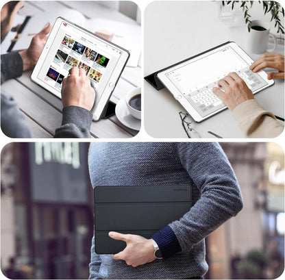 iPad 9.7 Zoll Hülle Generation 2018/2017 Air 1/2, Transluzente Matt