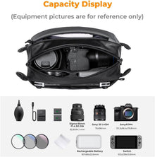 K&F Concept Kamera-Rucksack wasserdicht 7L 27*18*13 cm
