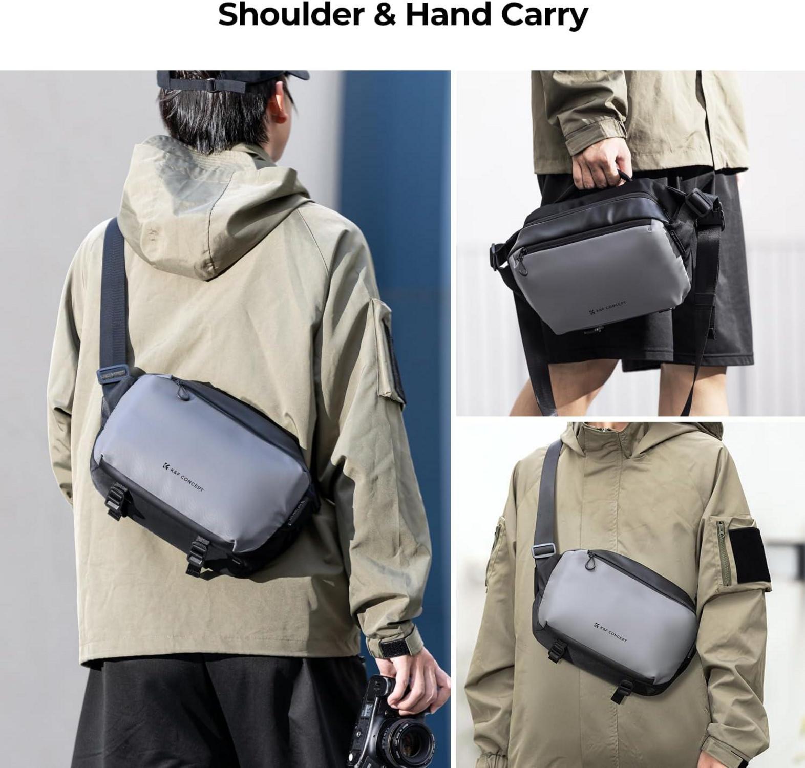 K&F Concept Kamera-Rucksack Schultertasche Fotografen Canon Nikon Sony DJI Mavic