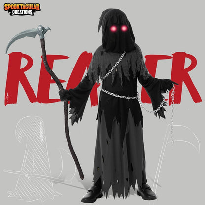 Sensenmann Kostüm Kinder Halloween Grim Reaper Boy Costume