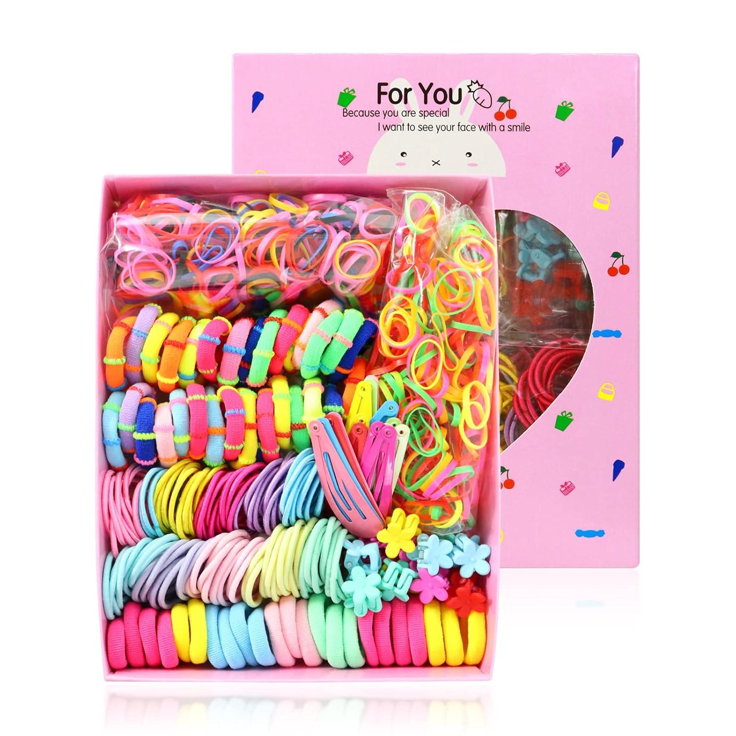 830-teiliges Mädchen Haarschmuck Set Kinder Mini Haarclip Zufällige