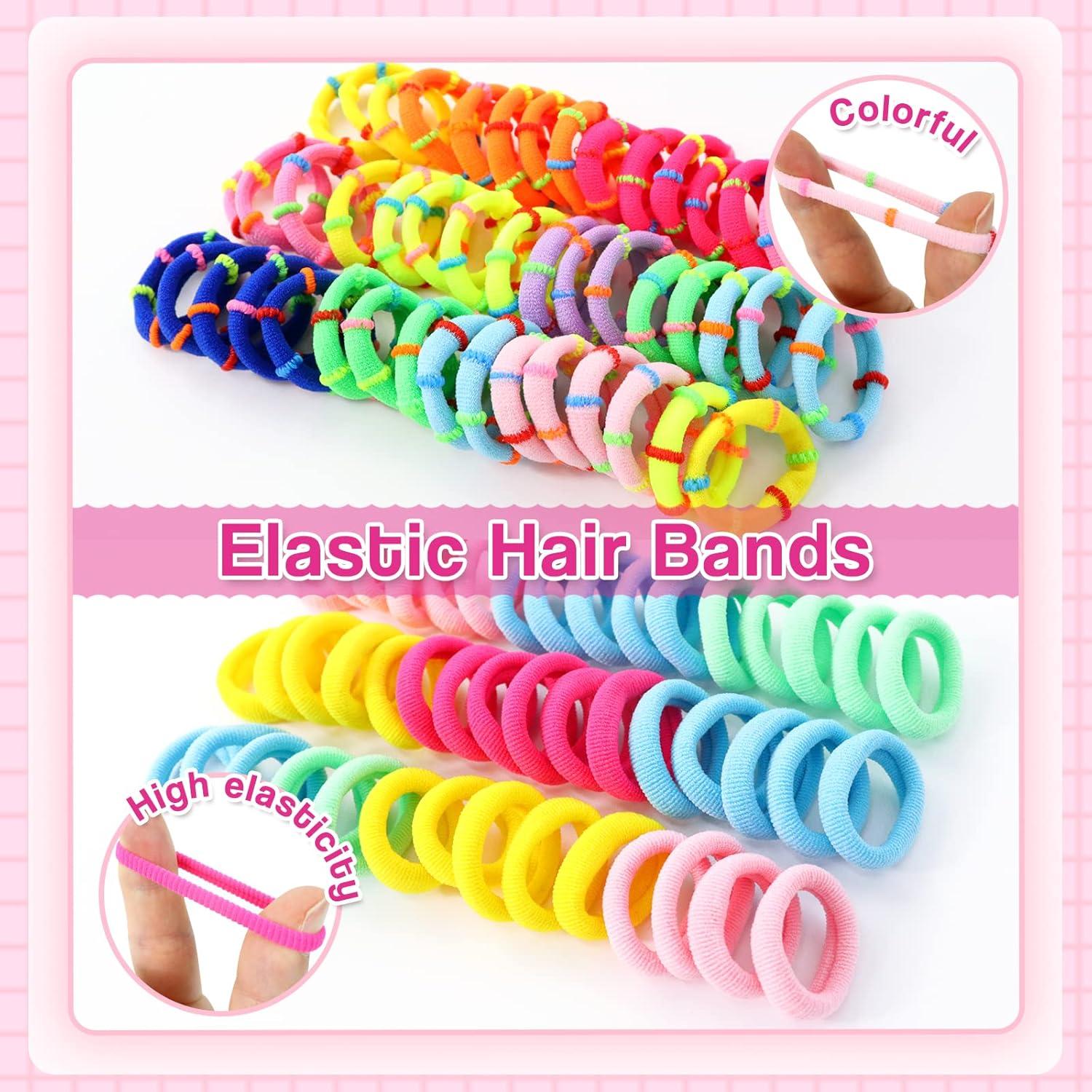 830-teiliges Mädchen Haarschmuck Set Kinder Haarclip Haarseile Gummibänder