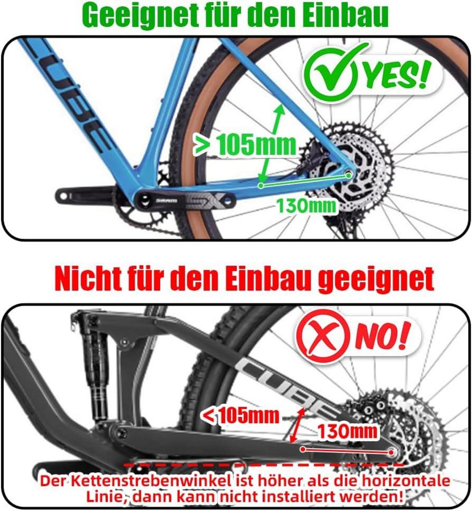 Fahrradständer Aluminiumlegierung Universal 26-29 Zoll