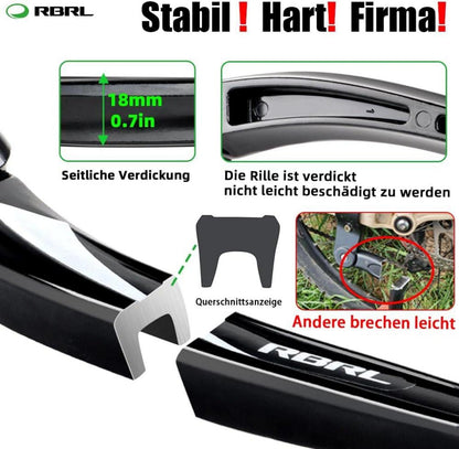 RBRL Fahrradständer Aluminiumlegierung Seitenständer für 26-29 Zoll Mountainbike Rennrad MTB