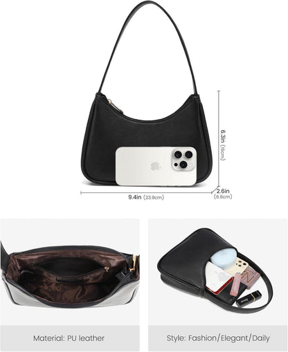 Kleine Umhängetasche für Damen in Dunkelblau - Messenger Bag mit