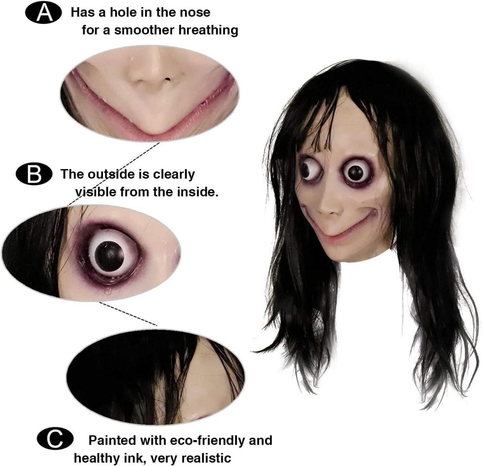 Horror Maske Halloween Monster Kostüm Party Gummi Latex Maske