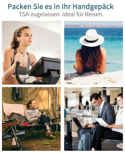 Silikon Reiseflaschen Set 18 Stk. Nachfüllbar TSA-Zugelassen BPA-Frei