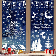 Weihnachtsfensterbilder Deko Selbstklebend Amerikanisch Window