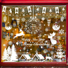 Weihnachtsfensteraufkleber 190 Stück Selbstklebend
