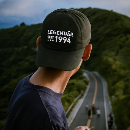 Jeasona Cap LEGENDÄR SEIT 1994 Dunkelgrau 100% Baumwolle Einheitsgröße