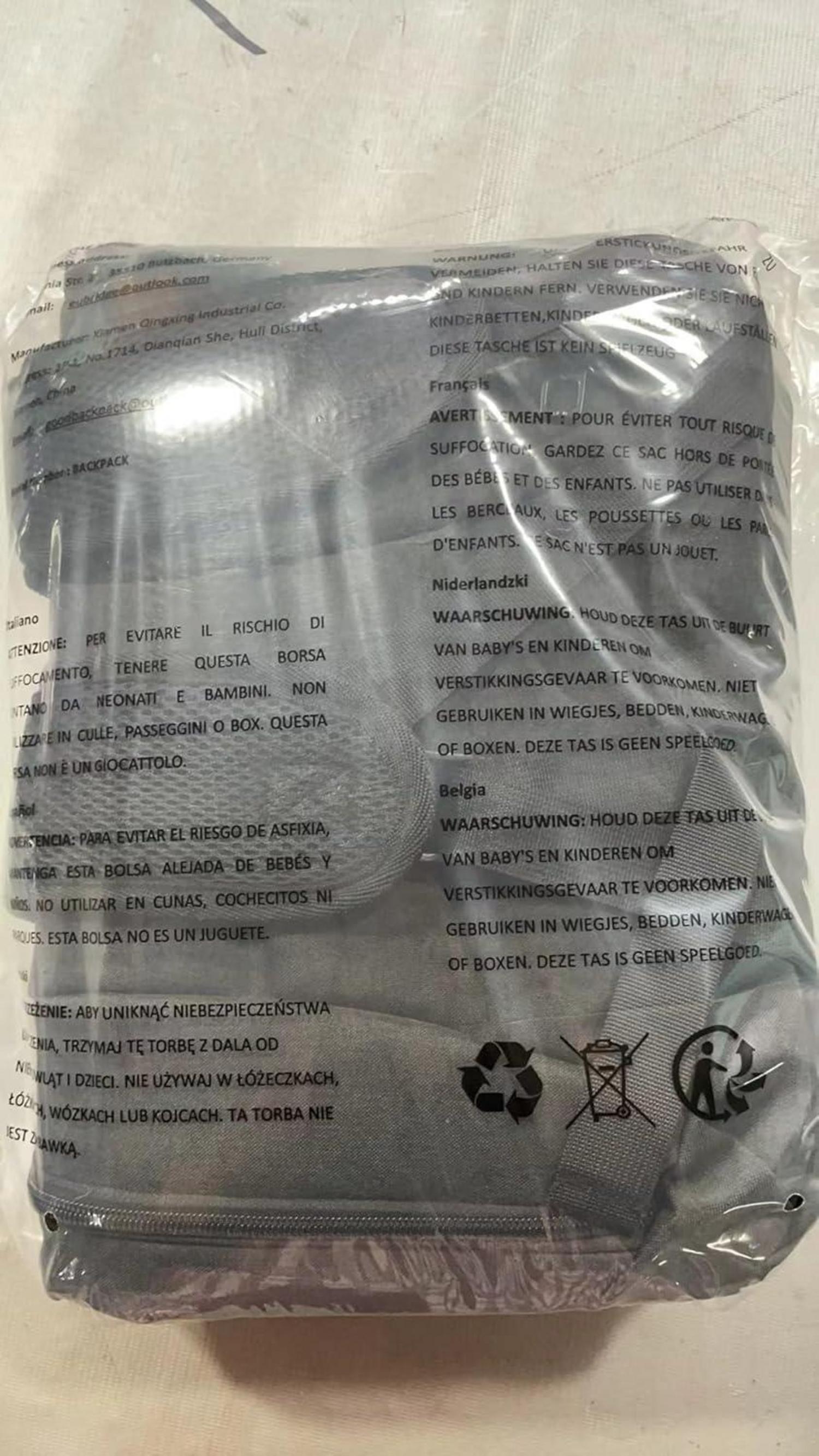 Rucksack Herren Laptop Schulrucksack USB Wasserdicht Business Blau 15,6 Zoll