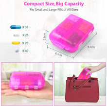 Medikamentenbox Tablettenbox 7 Tage 10 Fächer BPA Frei