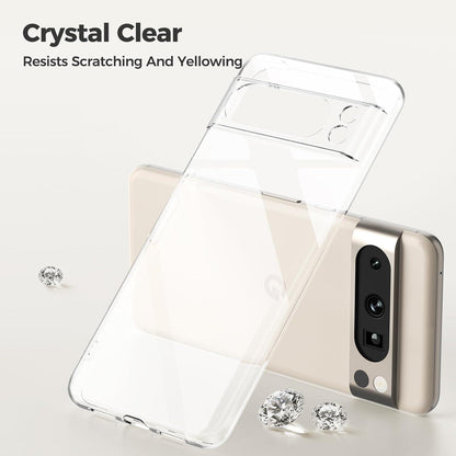 Google Pixel 8 Pro Hülle Transparent Slim TPU Schutzhülle