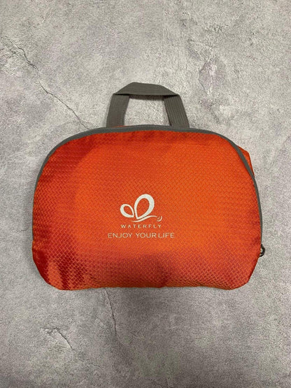 Ultraleichter 20L Faltbarer Orange Wanderrucksack Travel Backpack