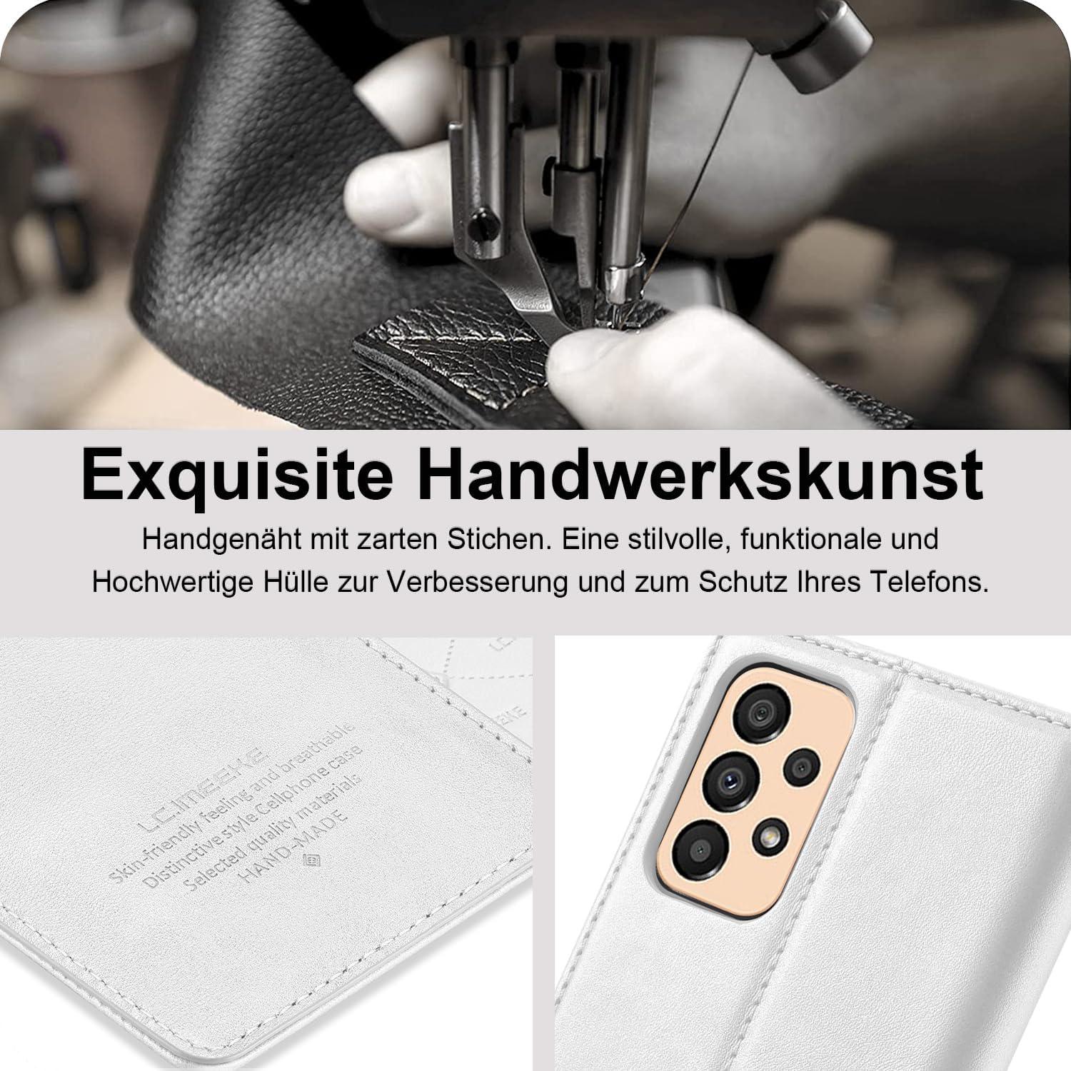 Ailicici Samsung Galaxy A33 5G Hülle Leder Flip Wallet Case