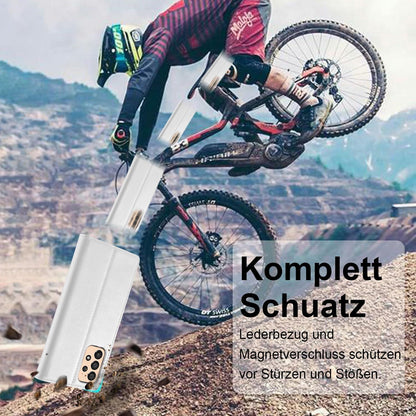 Ailicici Samsung Galaxy A33 5G Hülle Leder Stoßfest Magnetisch Flip Wallet