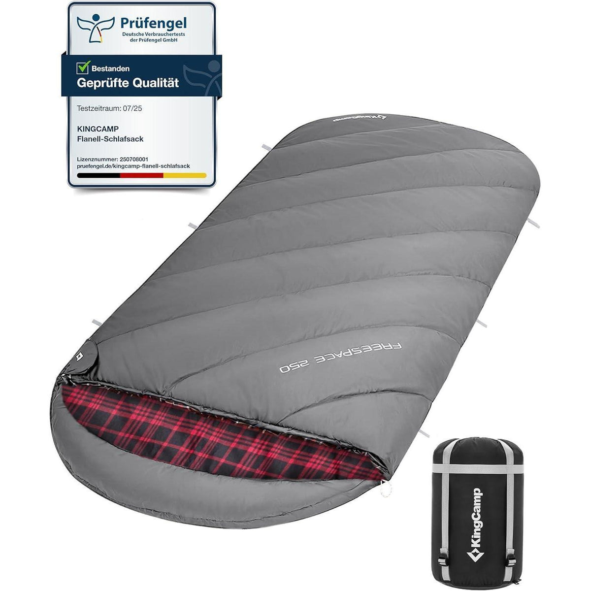 XXL Baumwoll-Deckenschlafsack für Erwachsene – Warm & Komfortabel