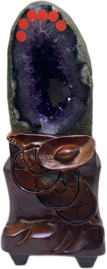 Amethyst-Geode 6.6 lbs Natürliche Amathesis-Kristallcluster