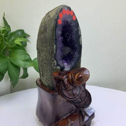 Natürlicher Amethyst-Geodencluster 6.6 lbs - Hochenergetischer Amethyst
