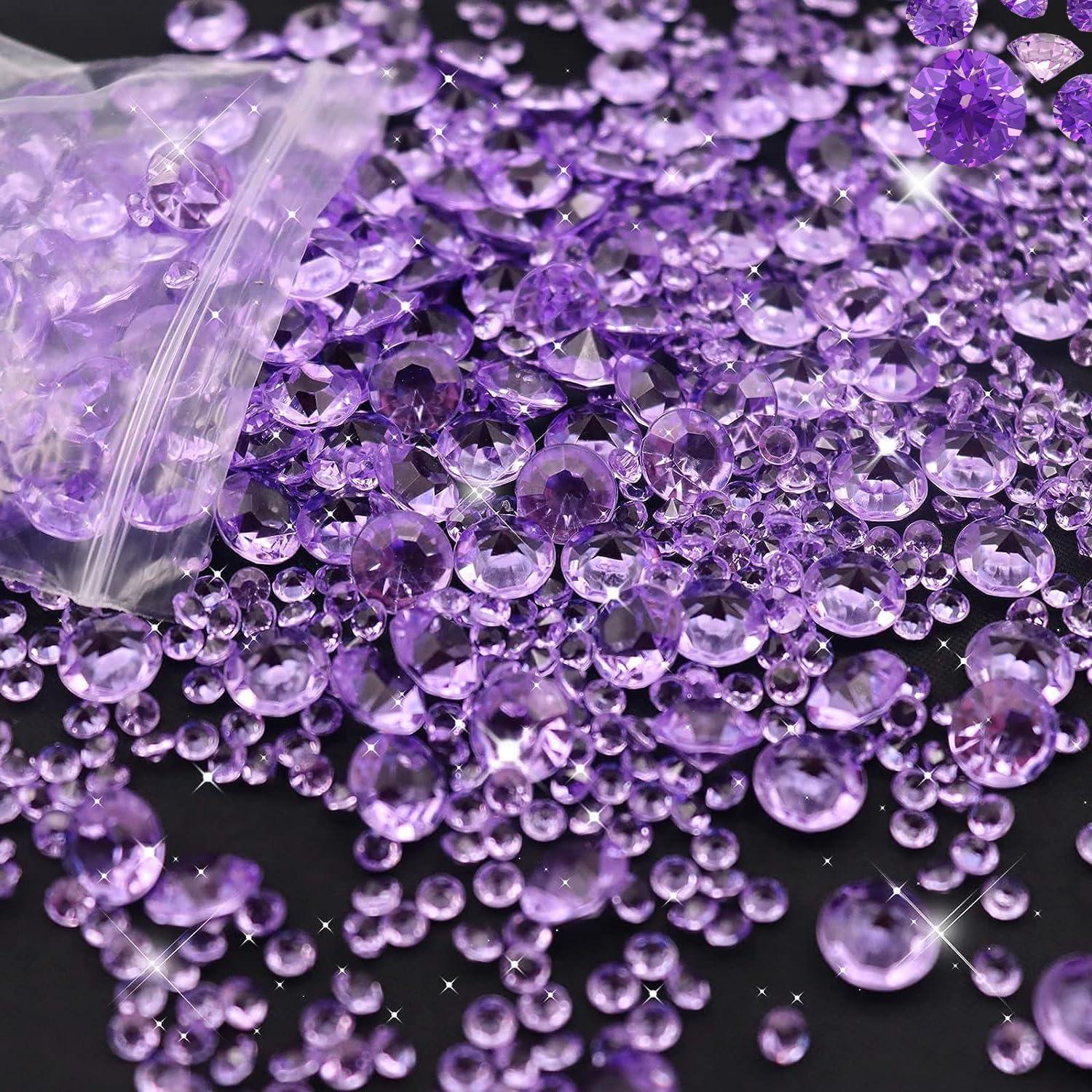 Acryl Kristalle Diamanten Deko 4200 Stück Strass Hochzeit 3 Größen