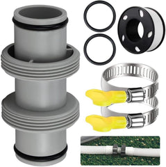 Poolschlauchverbinder 38mm Pool Anschlussset 38mm Adapter