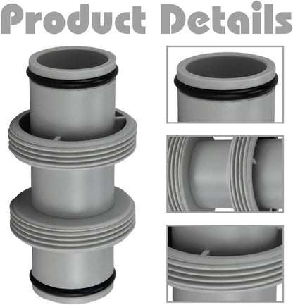 Poolschlauchverbinder 38mm Pool Anschlussset 38mm Adapter