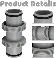 Poolschlauchverbinder 38mm Pool Anschlussset 38mm Adapter