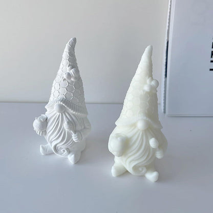 3D Wichtel Zwerg Silikonform Kerzen Weihnachten Handwerk
