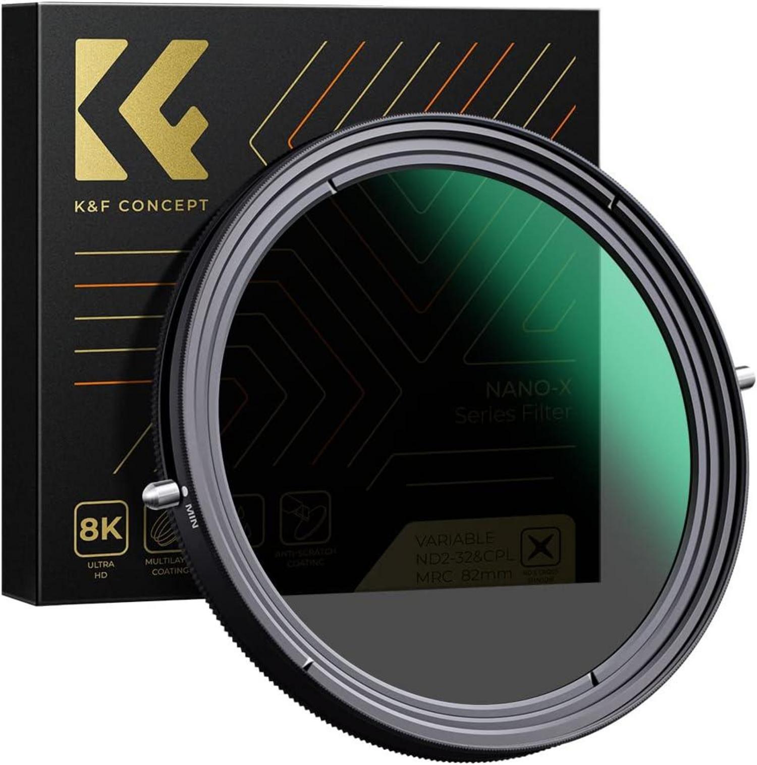 95mm ND CPL Filter 2-in-1 Multifunktionaler Graufilter