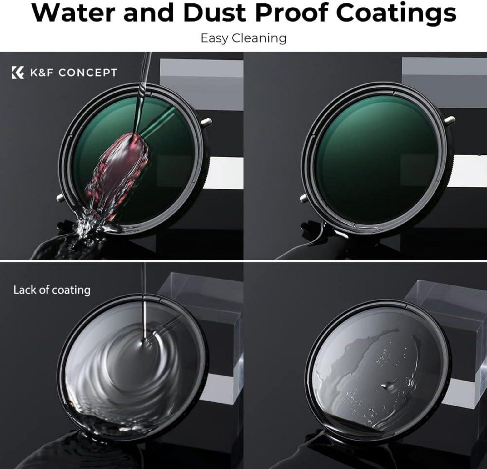95mm ND CPL Filter 2in1 Multifunktionaler Grau Pol Filter