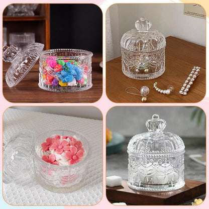 Bonbonglas mit Deckel 300ml Candy Bar Glasbehälter für Süßigkeiten