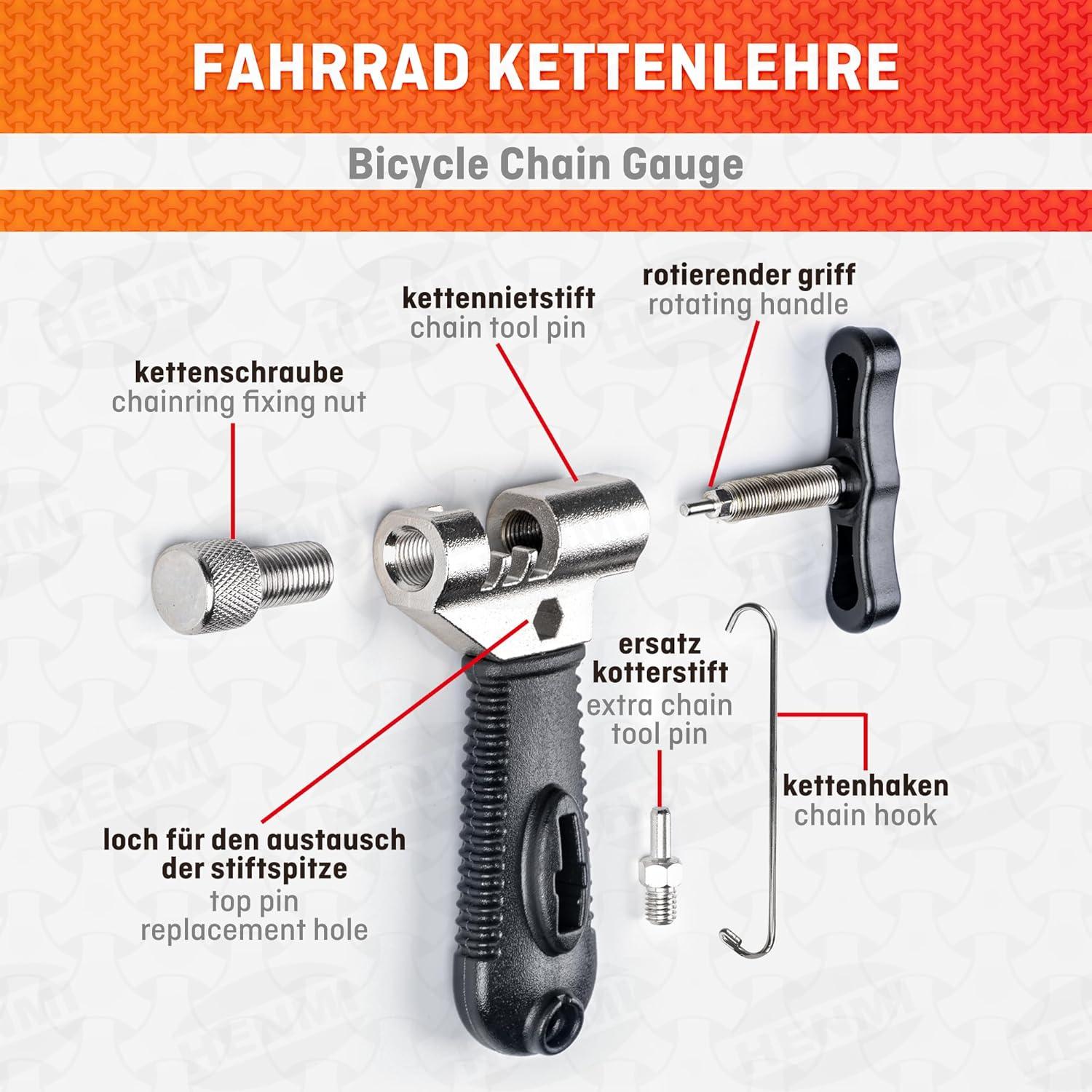 Fahrrad Kettennieter Zange Kettenschloss Reparatur Set 2.0