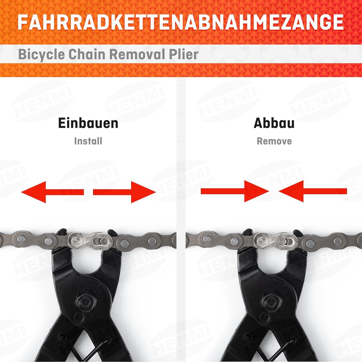 Kettennieter Fahrrad Multifunktions Set mit Kettenzange und Nieten