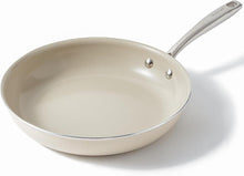 Antihaft Keramikbeschichtete Pfanne Induktion 28cm Beige