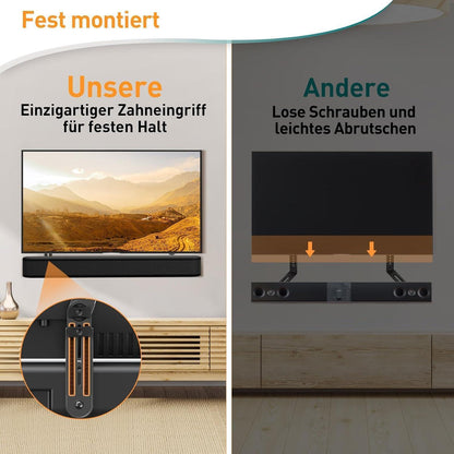 Soundbar Halterung für die meisten 6.8 kg