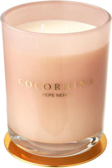 Duftkerze im Glas Pepe Nero 420g mit 2 Dochten - Natürliche Soja-Kerze