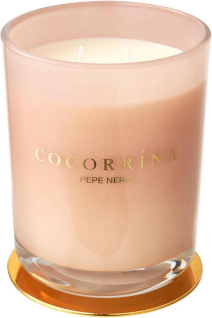 Duftkerze im Glas Pepe Nero 420g mit 2 Dochten - Natürliche Soja-Kerze